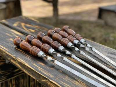 A great gift is a set of skewers!