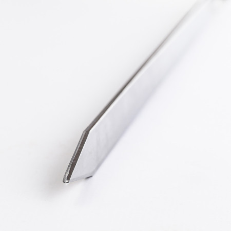 Шампур нержавеющий 620*12*3 мм с деревянной ручкой в Уфе