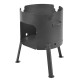 Stove with a diameter of 340 mm for a cauldron of 8-10 liters в Уфе