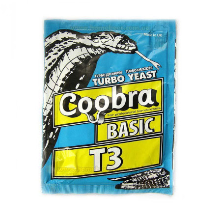 Турбодрожжи спиртовые "COOBRA" BASIC T3 (90 гр) в Уфе