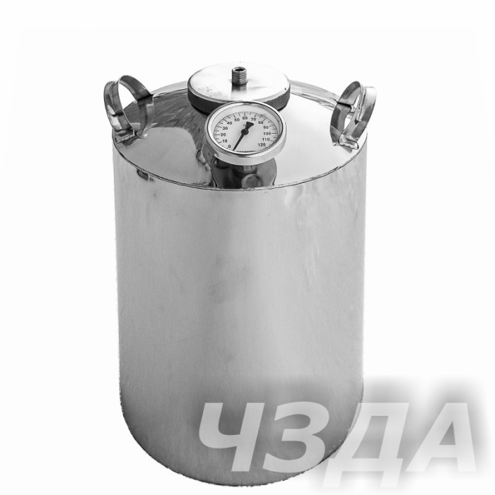 Перегонный куб для самогонного аппарата "Горилыч" 12/75/t c термометром в Уфе