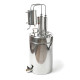 Cheap moonshine still kits "Gorilych" double distillation 20/35/t (with tap) CLAMP 1,5 inches в Уфе